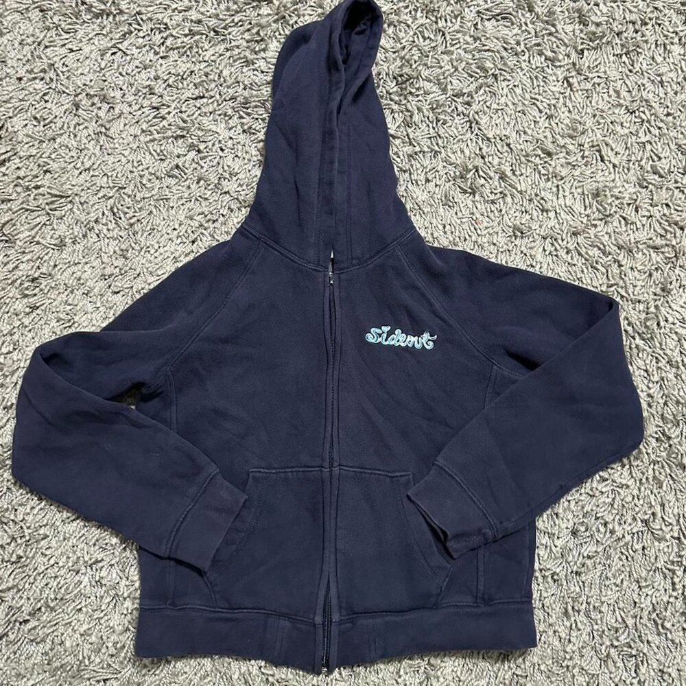 2000s Sideout Navy Blue Hoodie Women’s small